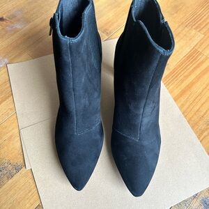 Clarks Black Heeled Boots